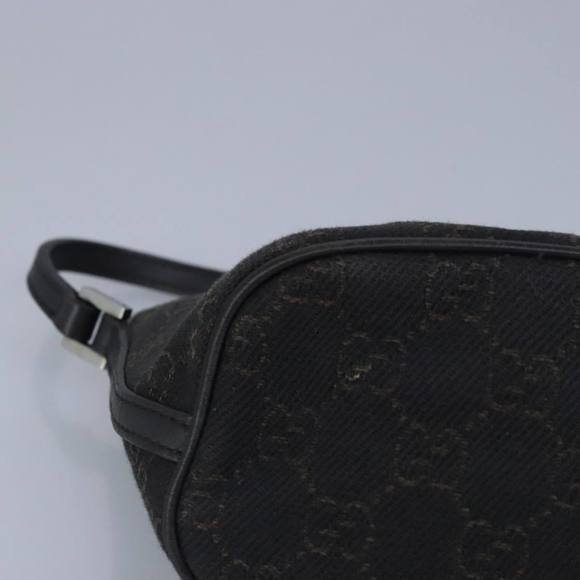 GUCCI GG Canvas Pouch Brown Silver 07198 Auth 98923 - Picture 9 of 16